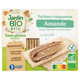 Tartines craquantes Amande - JARDIN BIO