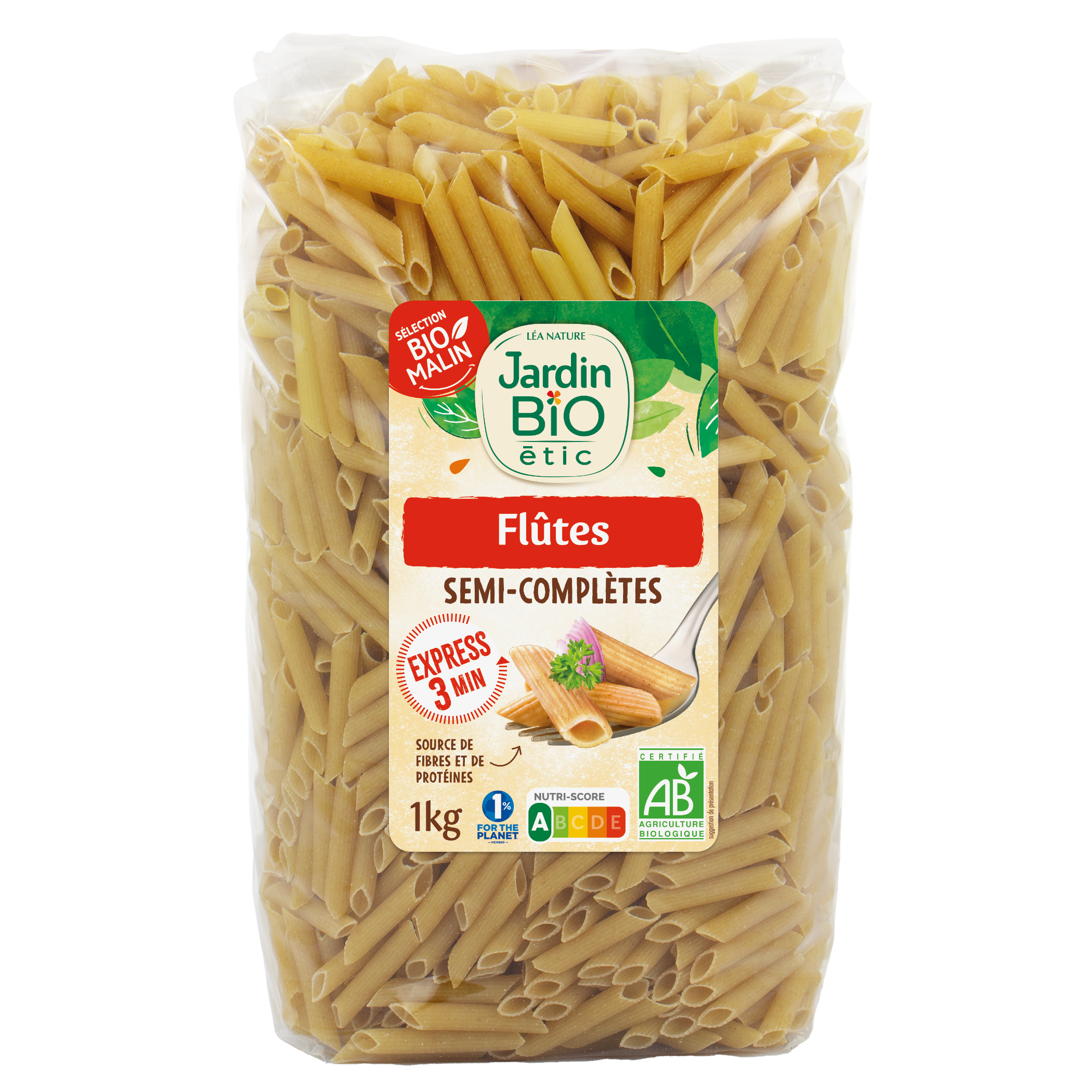 Flûtes semi-complètes express - JARDIN BIO