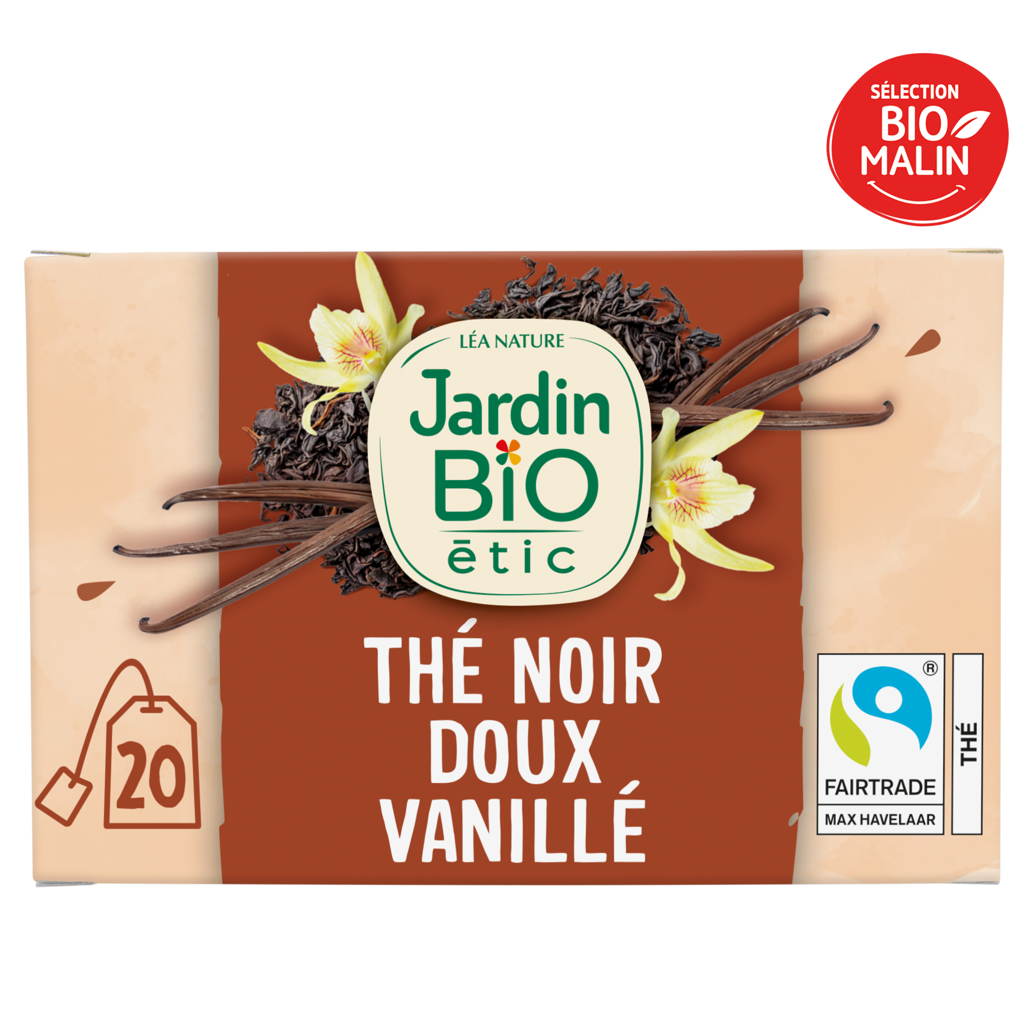Thé noir doux vanille - JARDIN BIO