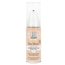 Fond de teint hydratant 24h - Vanille doré - SO BIO ETIC
