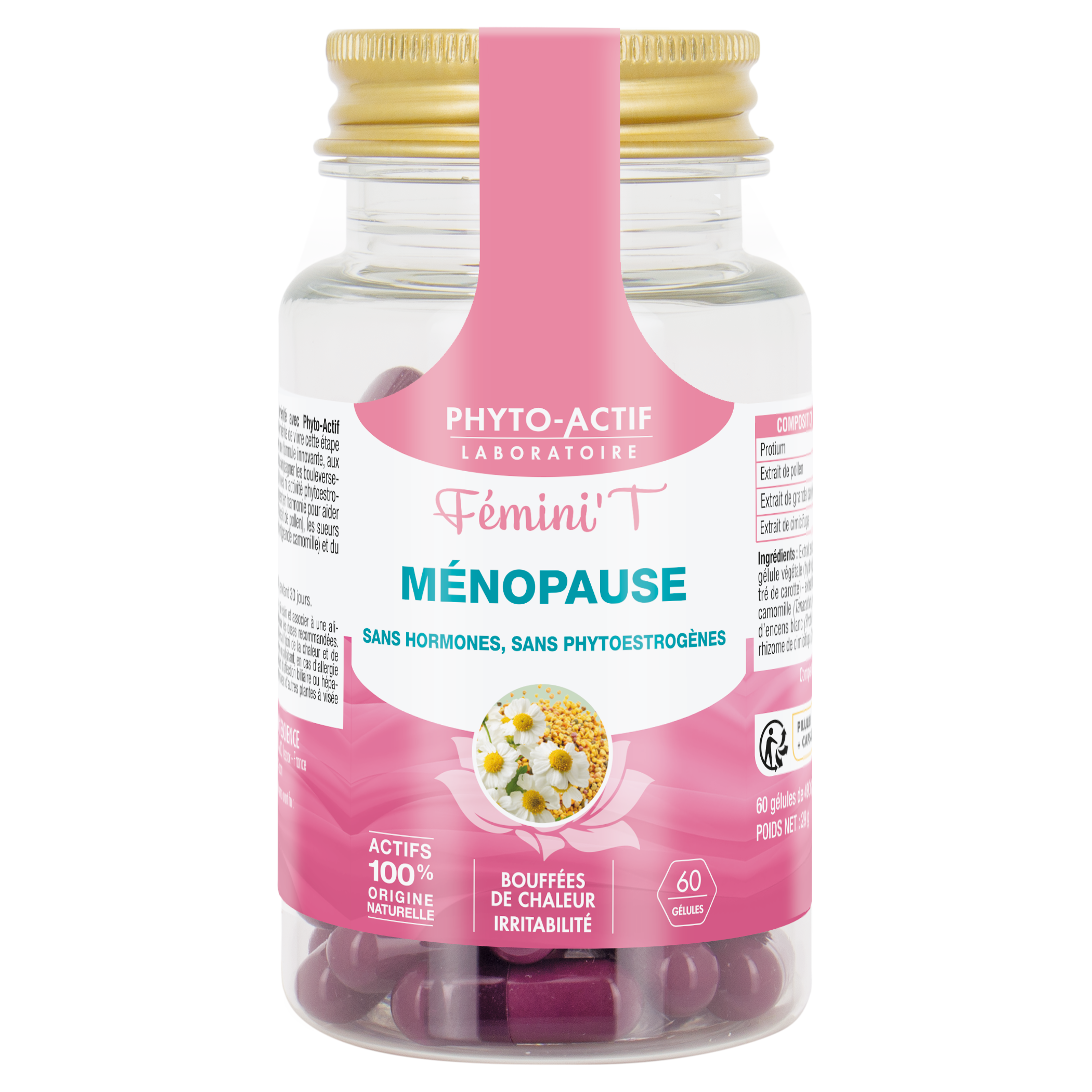 Gélules Ménopause - PHYTO ACTIF