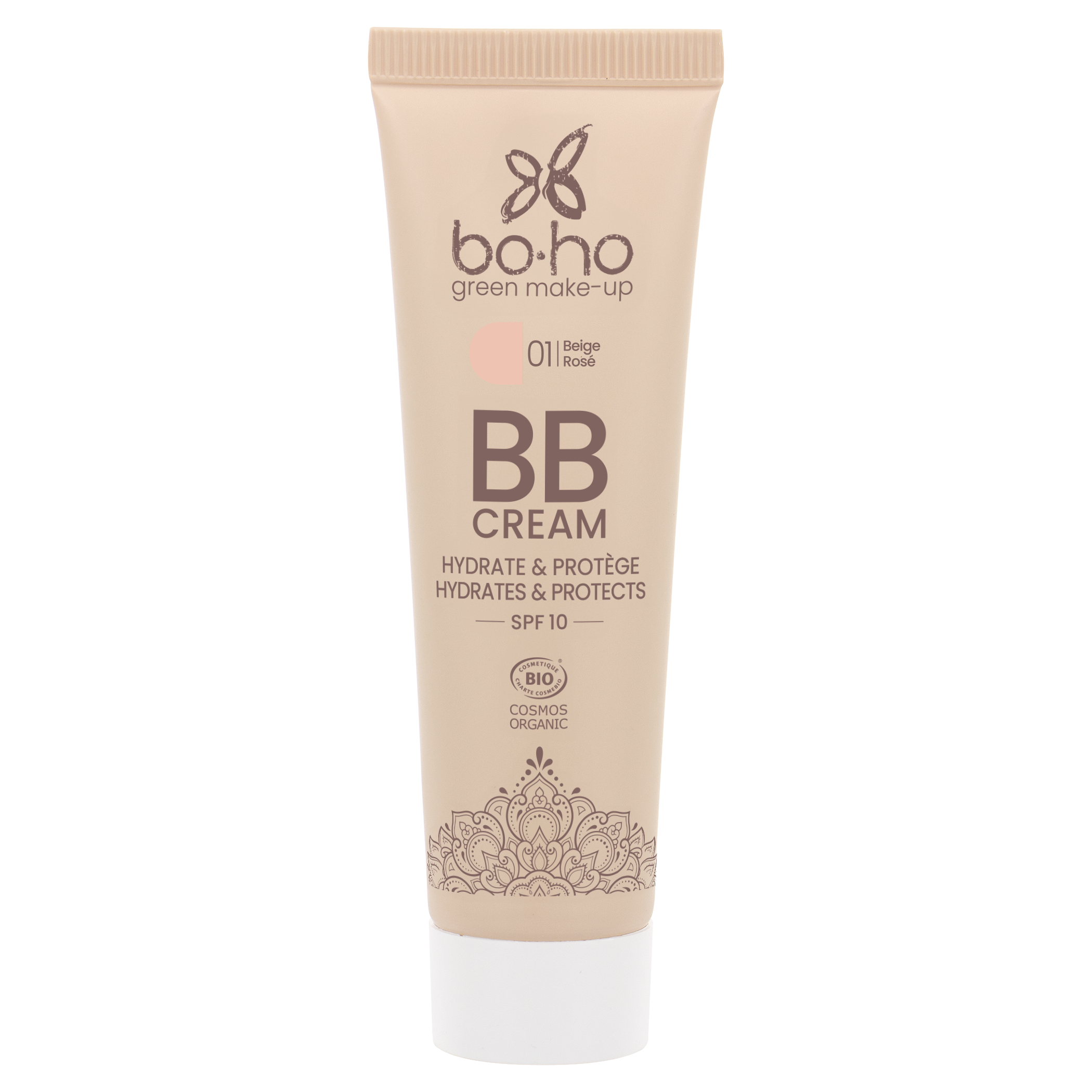 BB crème bio SPF 10 - 01 Beige rosé - BOHO GREEN BEAUTY