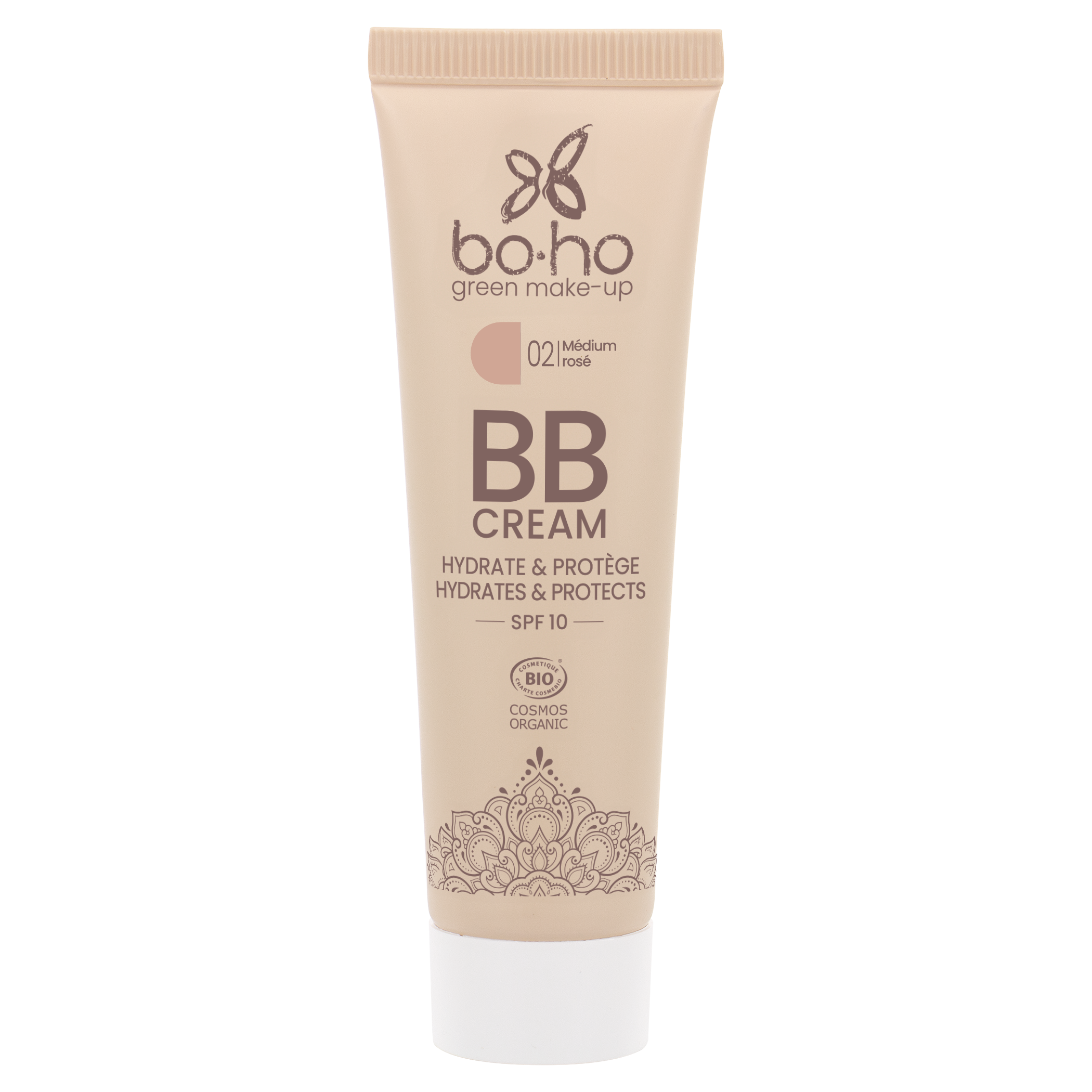 BB crème bio SPF 10 - 02 Médium rosé - BOHO GREEN BEAUTY