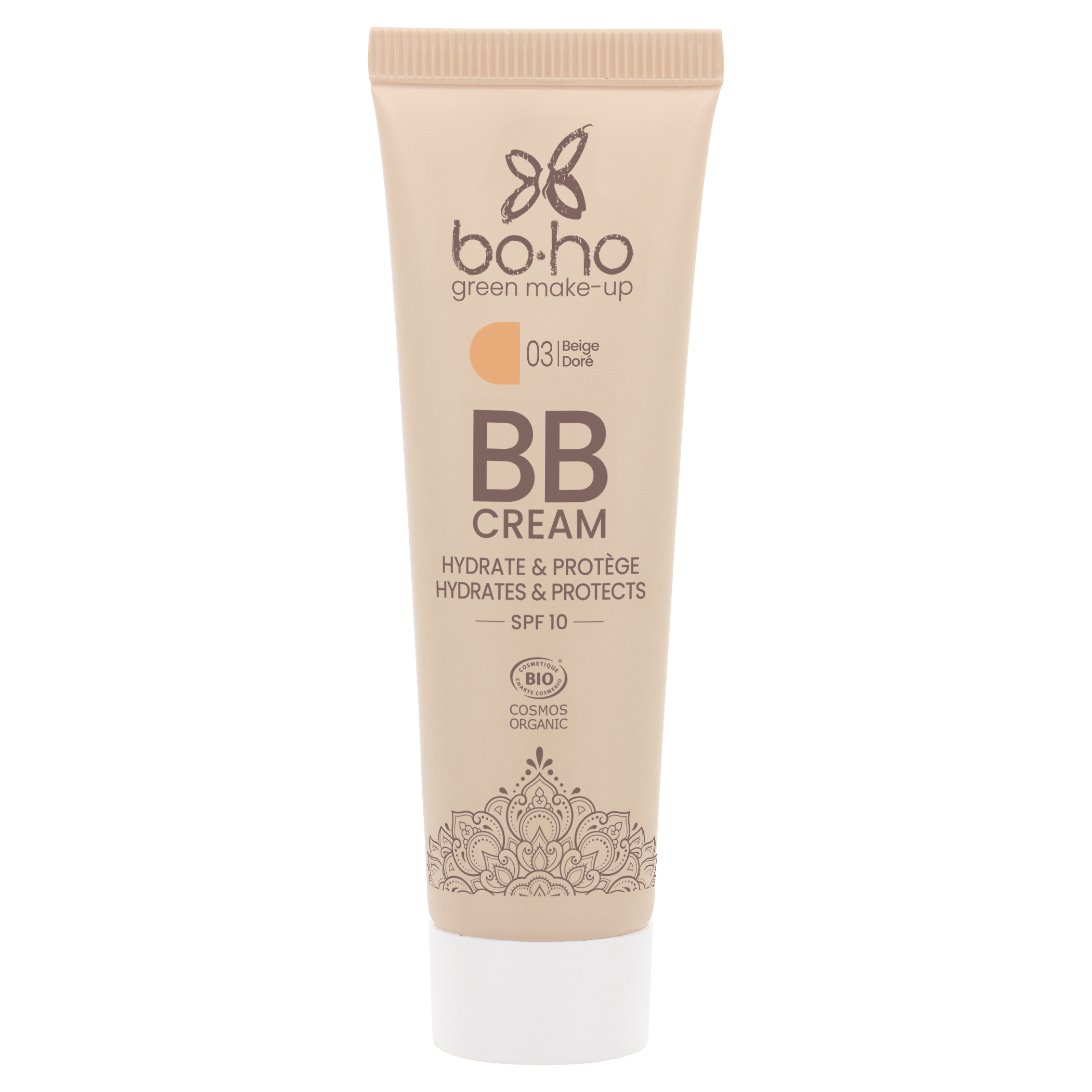 BB crème bio SPF 10 - 03 Beige doré - BOHO GREEN BEAUTY