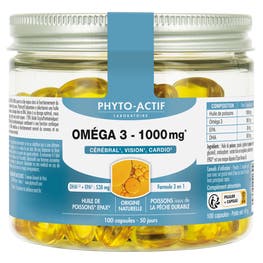 Capsules Omega 3 1000mg - PHYTO ACTIF