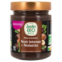 Pâte à tartiner Noir intense Noisette - JARDIN BIO