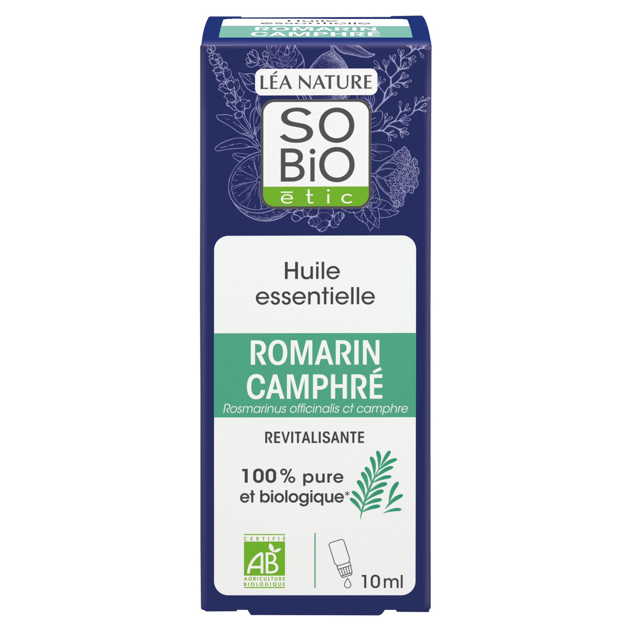Huile essentielle Romarin camphré bio - SO BIO ETIC