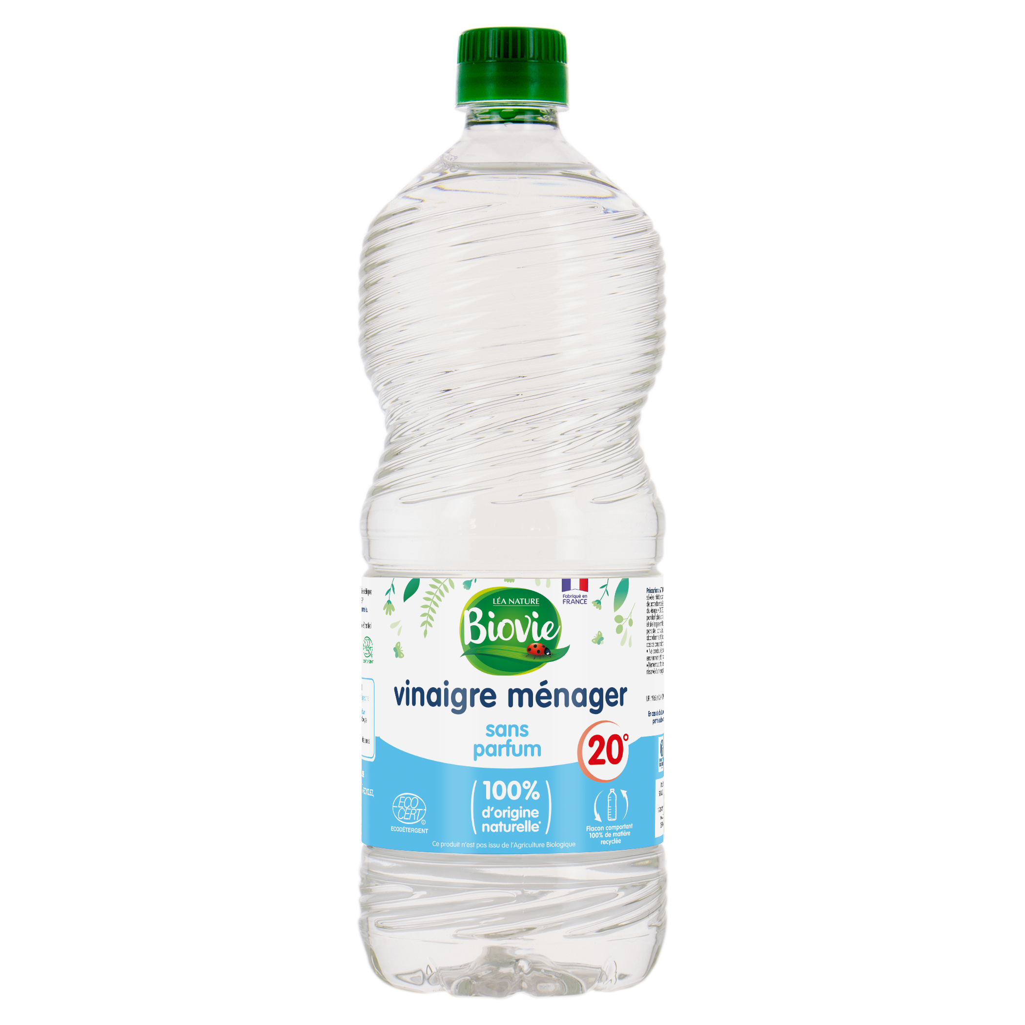 Vinaigre ménager sans parfum 20° - BIOVIE