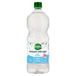 Vinaigre ménager sans parfum 20° - BIOVIE