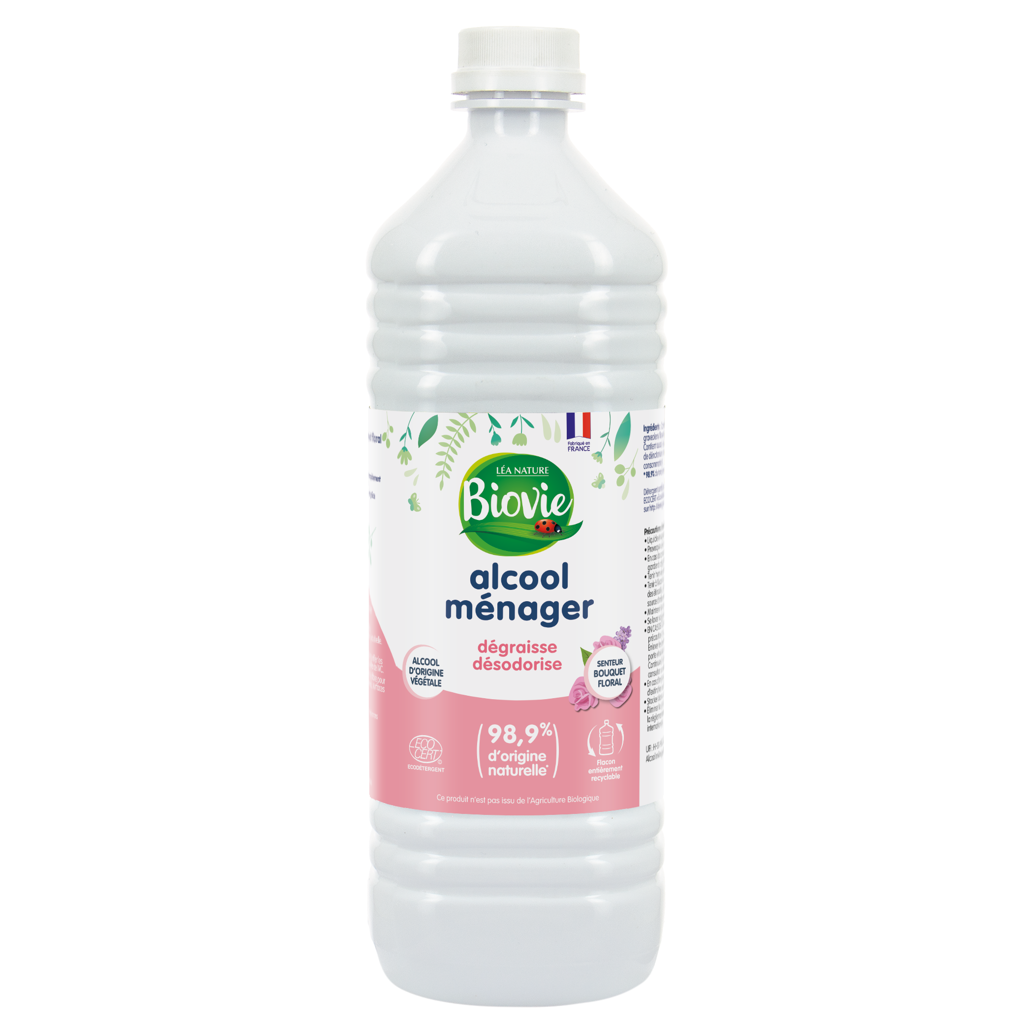Alcool ménager senteur Bouquet floral - BIOVIE