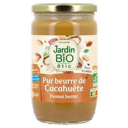 Pur beurre de cacahuète bio - 670g - JARDIN BIO