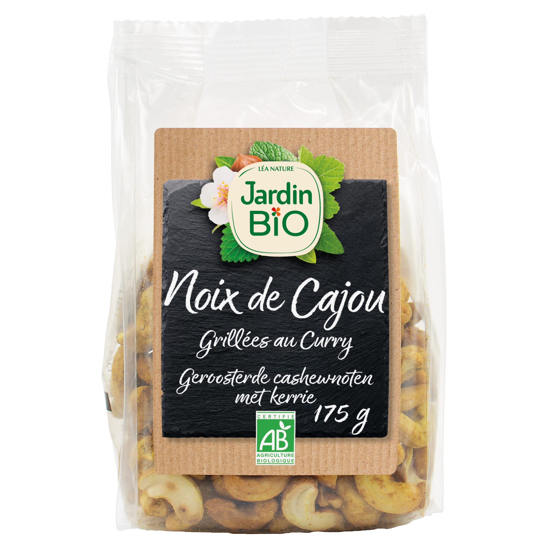 Noix de Cajou Grillées au Curry - JARDIN BIO