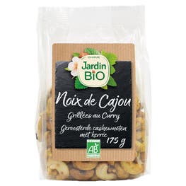 Noix de Cajou Grillées au Curry - JARDIN BIO