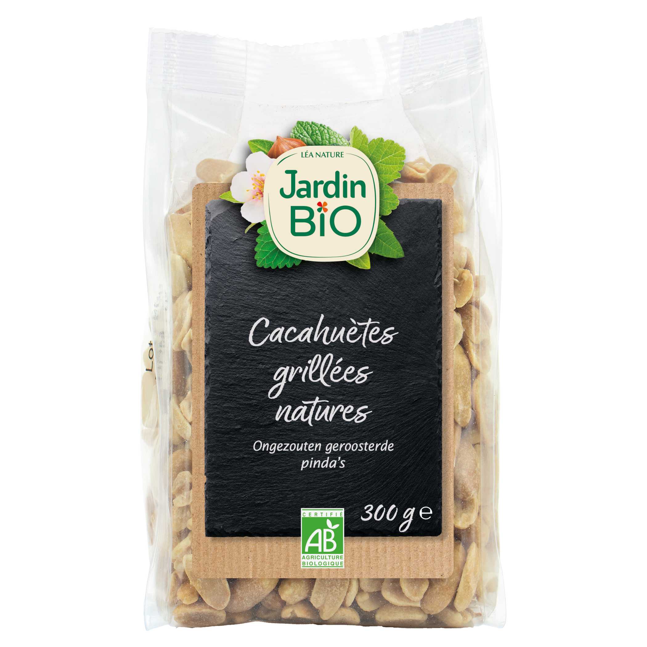 Cacahuètes grillées natures - JARDIN BIO