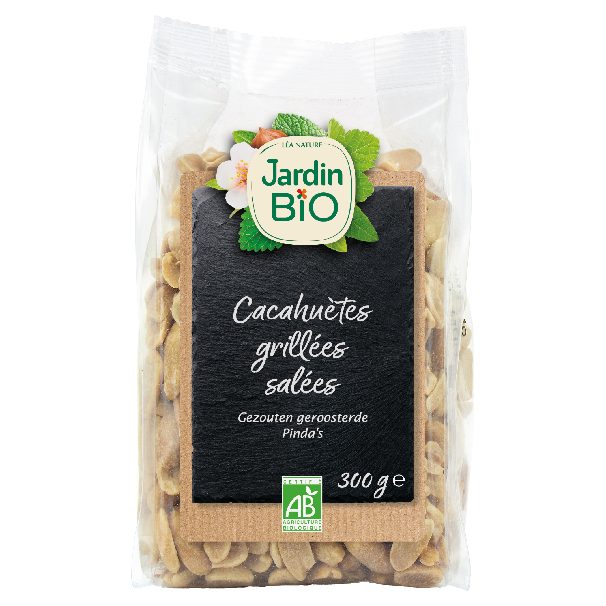 Cacahuètes grillées salées - JARDIN BIO