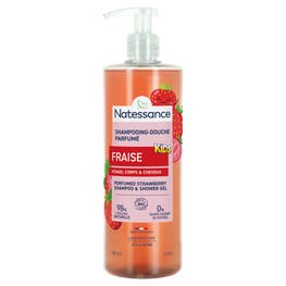 Shampooing-douche bio Kids - Fraise - NATESSANCE
