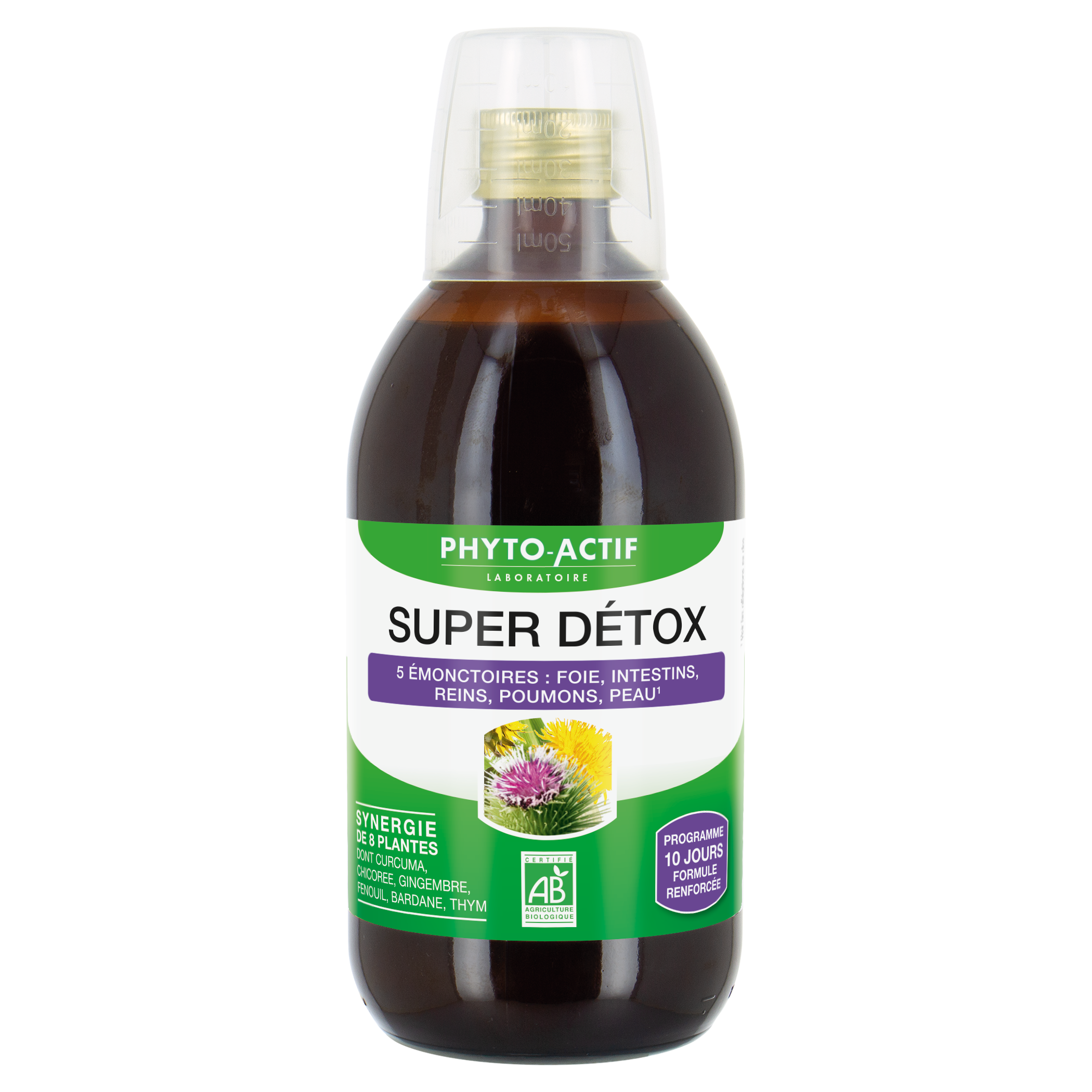 Cocktail Super Détox Bio - PHYTO ACTIF