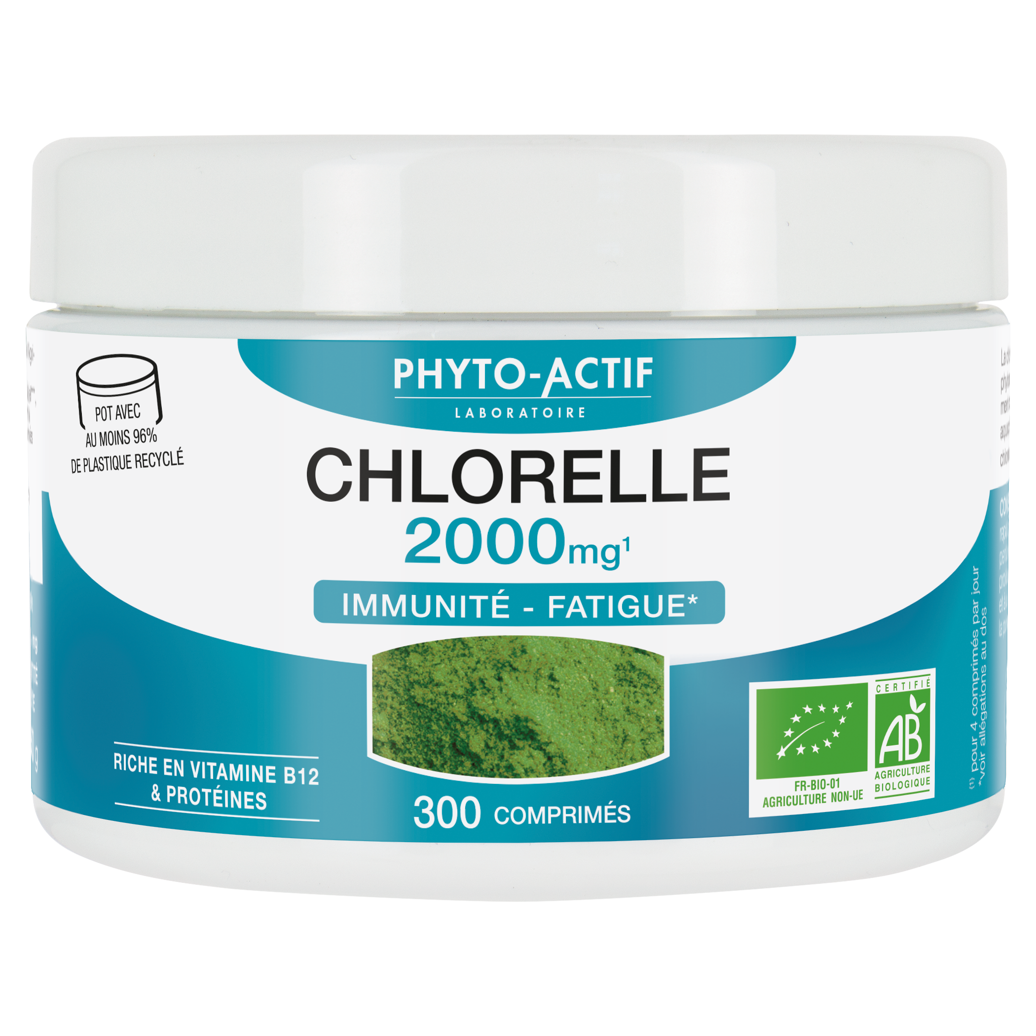 Chlorelle Bio - 500 comprimés - PHYTO ACTIF
