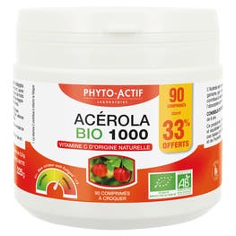 Acérola bio 1000 - PHYTO ACTIF