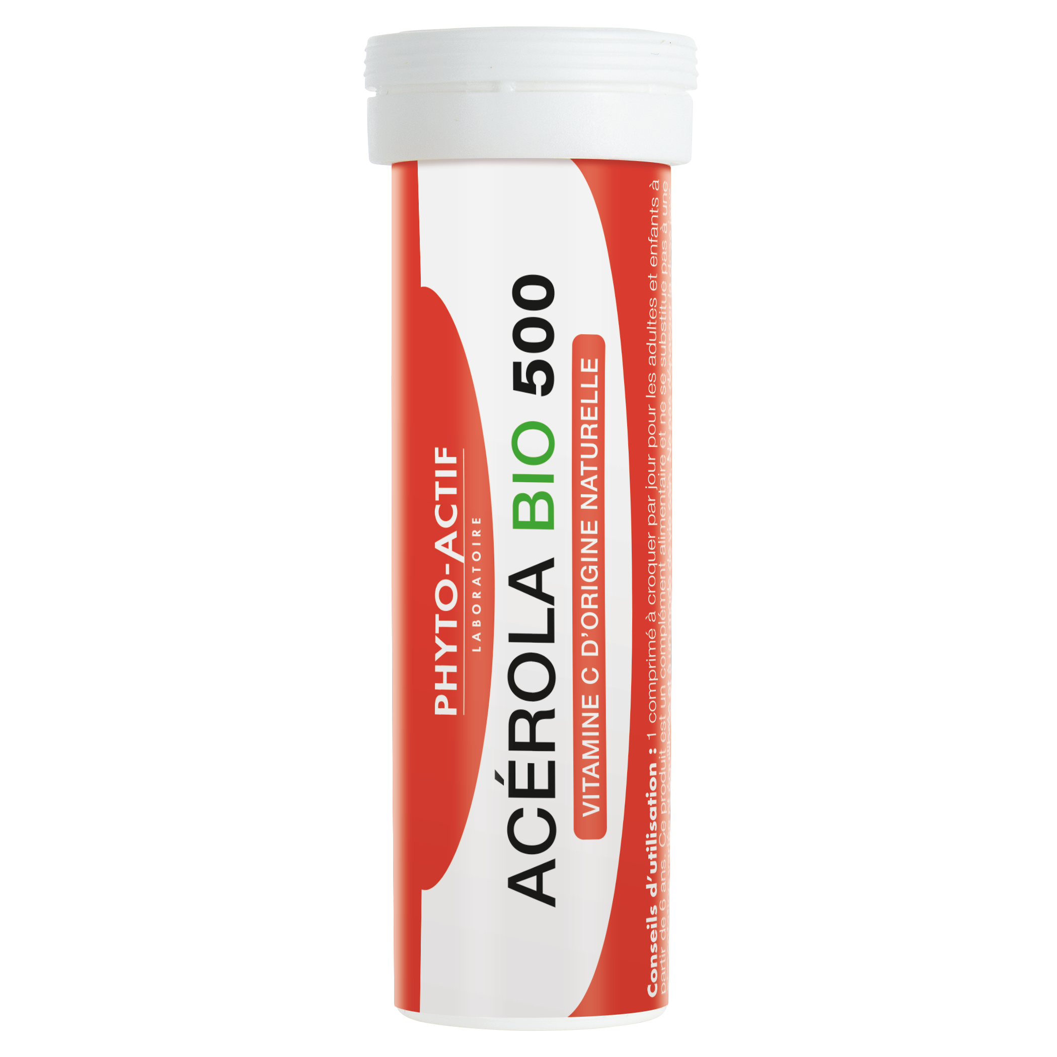 Acérola bio 500 + 1 tube offert - PHYTO ACTIF