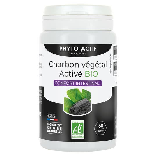 Gélules Charbon végétal activé Bio