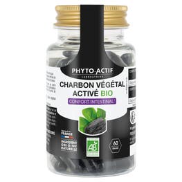Gélules Charbon végétal activé Bio - PHYTO ACTIF