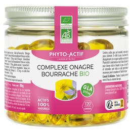 Complexe Onagre Bourrache Bio - PHYTO ACTIF