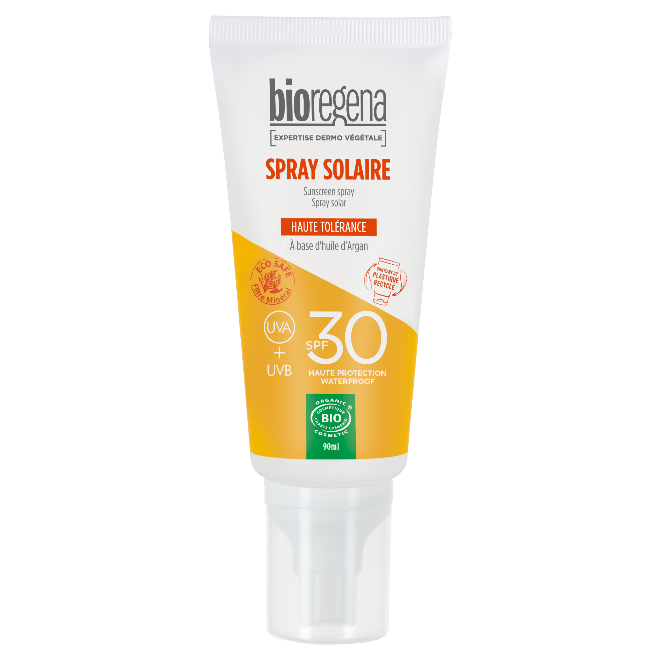 Spray solaire SPF30 Adulte 90ml - BIOREGENA