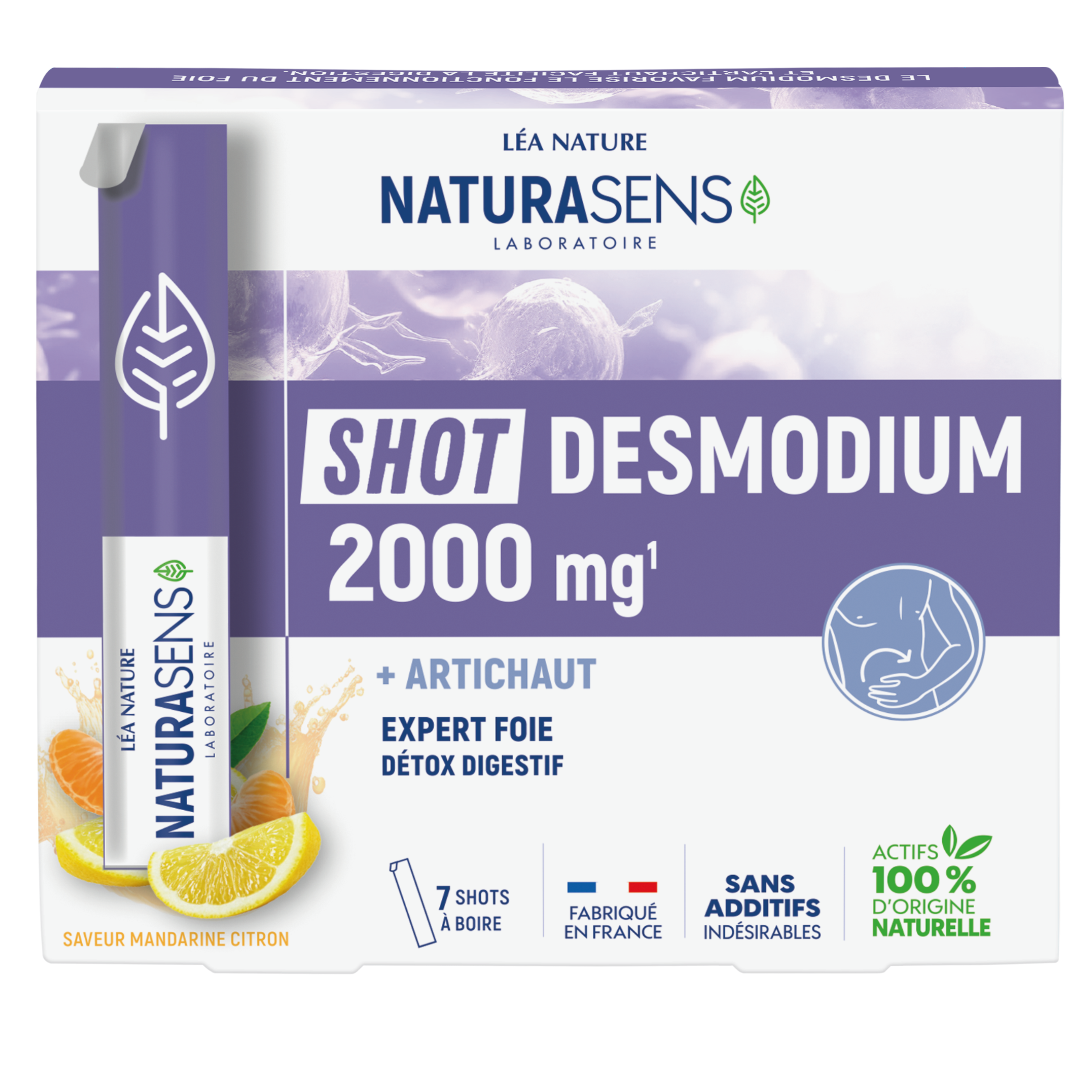 Shot expert Foie Desmodium - 7 shots - NATURASENS