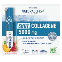 Shot collagène marin 5000 mg + Acide hyaluronique - NATURASENS