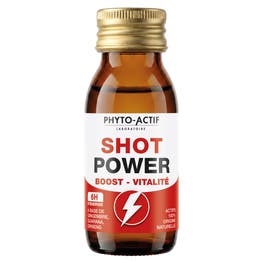Shot Power bio - Gingembre, Guarana et Ginseng - PHYTO ACTIF
