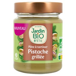 Pâtes à tartiner Pistache grillée - JARDIN BIO