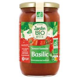 Sauce tomate basilic bio - 650g - JARDIN BIO