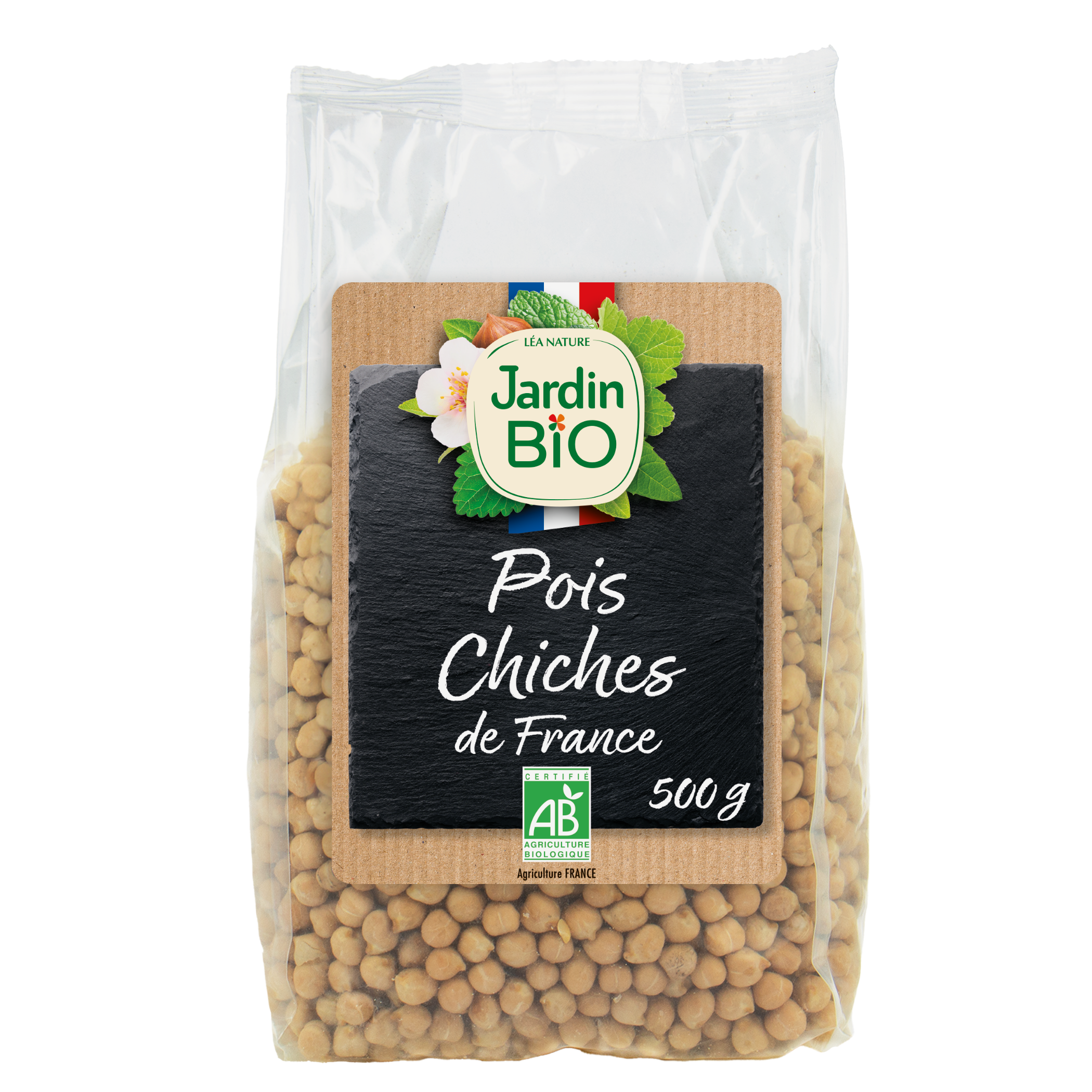Pois Chiches de France 500g - bio - JARDIN BIO