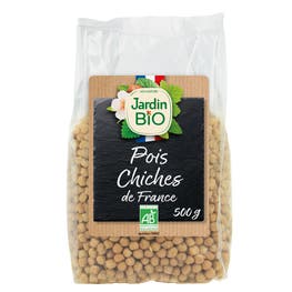 Pois Chiches de France 500g - bio - JARDIN BIO