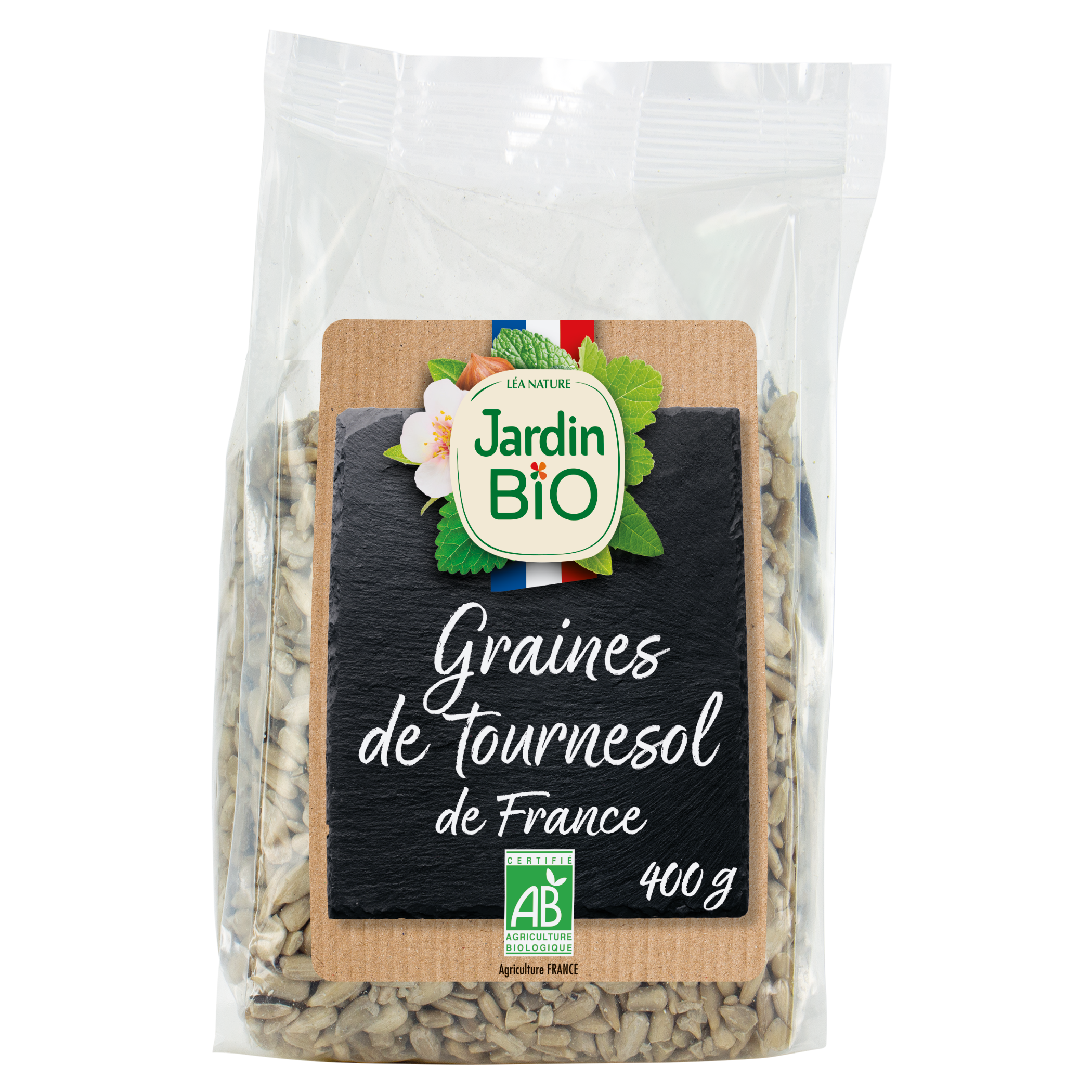 Graines de tournesol décortiquées 400g - bio - JARDIN BIO