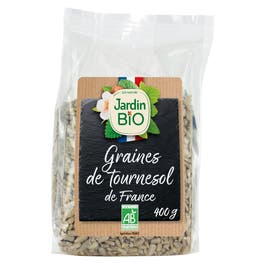 Graines de tournesol décortiquées 400g - bio - JARDIN BIO