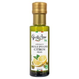 Huile d'Olive Vierge Extra Citron - GUSTI AMO BIO