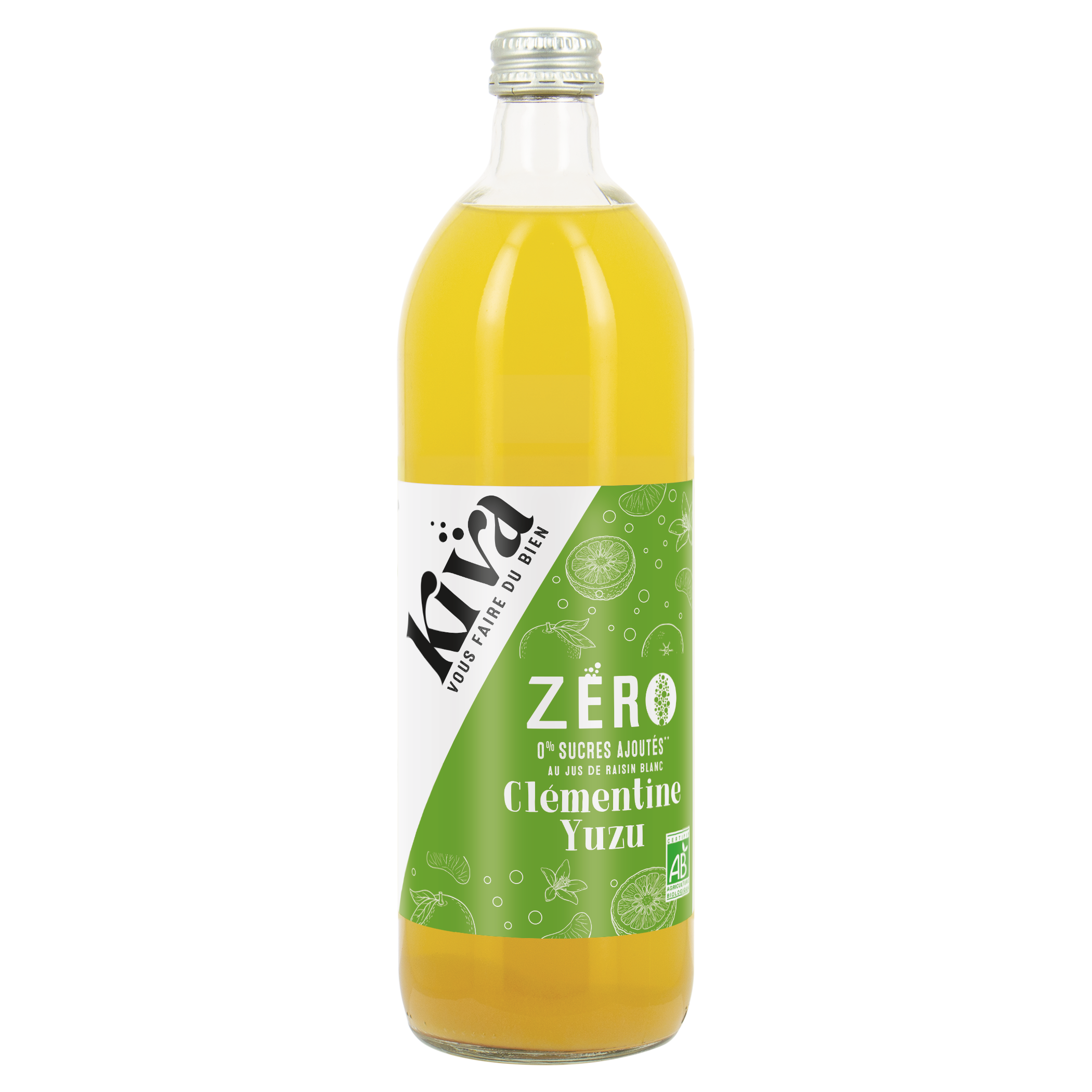 Zéro sucres ajoutés Clémentine Yuzu - KIVA