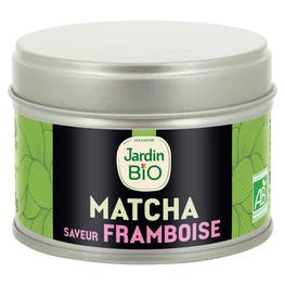 Thé Matcha Framboise - bio - JARDIN BIO