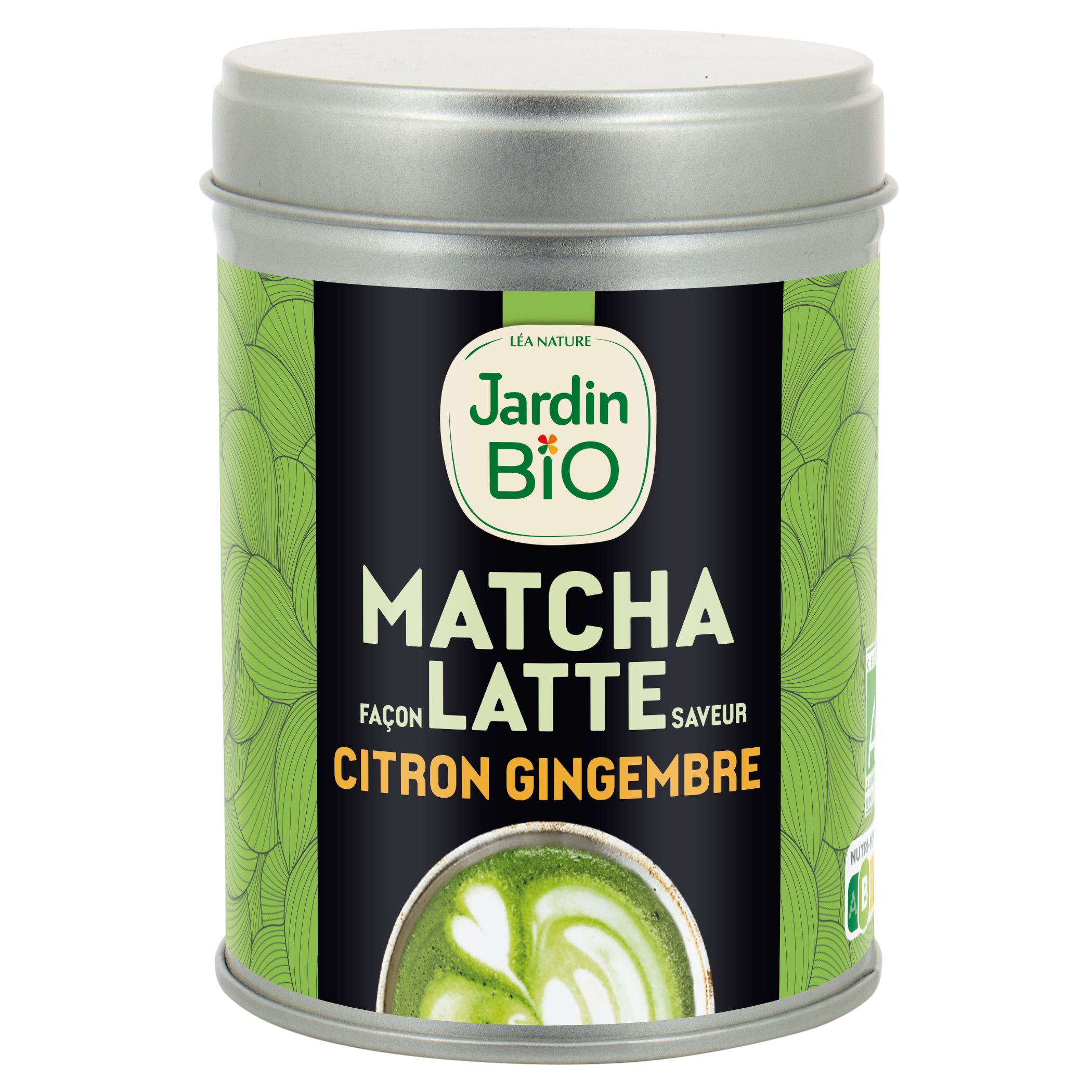 Thé Matcha latte Avoine Citron Gingembre - JARDIN BIO