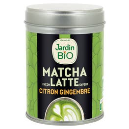 Thé Matcha latte Avoine Citron Gingembre - JARDIN BIO