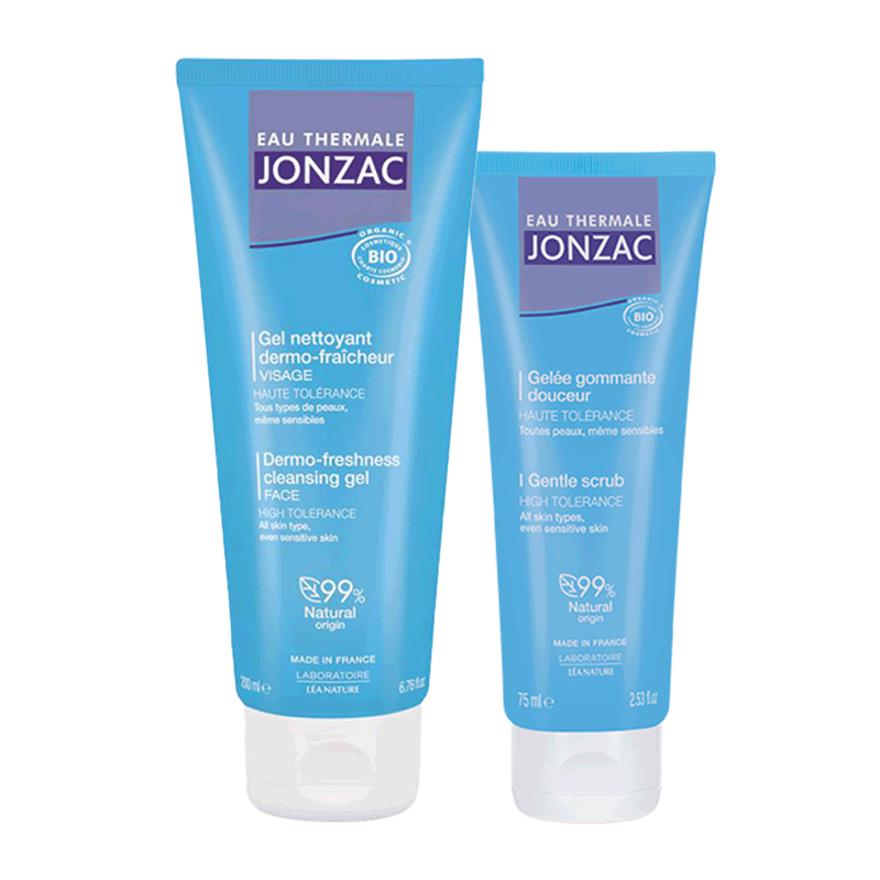 Duo Nettoyant & Exfoliant doux - EAU THERMALE JONZAC