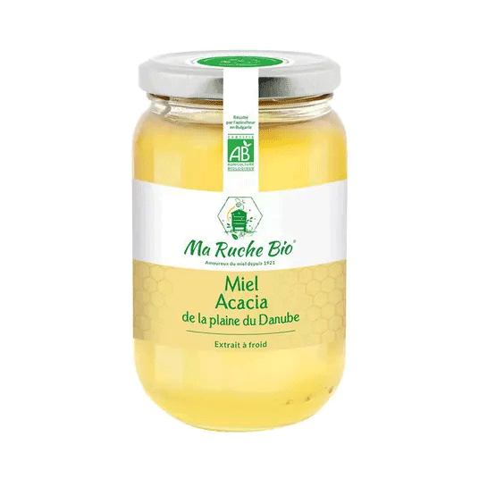 Miel d'acacia du danube - 500g - MA RUCHE BIO