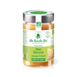 Miel Ginseng Saveur Citron bio - MA RUCHE BIO