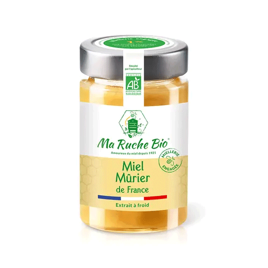 Miel de mûrier de France - MA RUCHE BIO