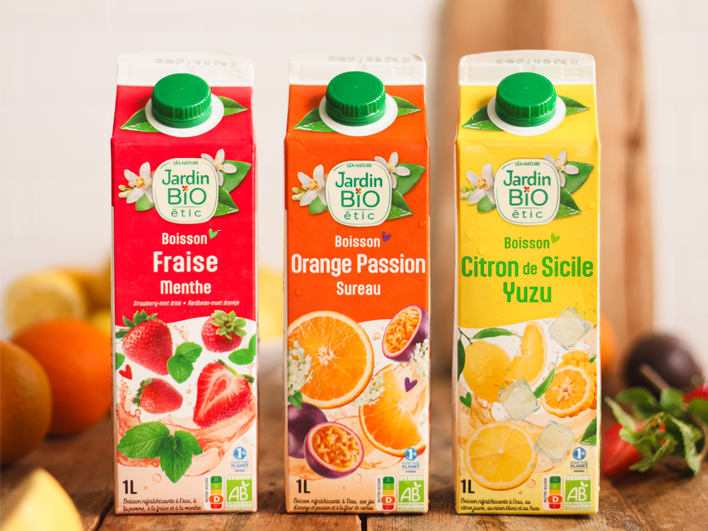 Offre boissons aux fruits Jardin BiO étic