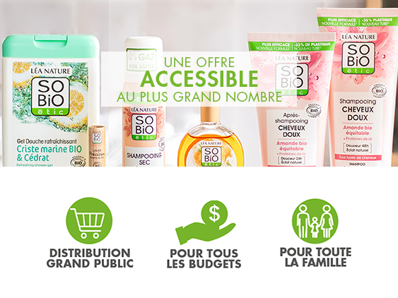 Une offre accessible au plus grand nombre : Distribution grand public, pour tous les budgets, pour toute la famille