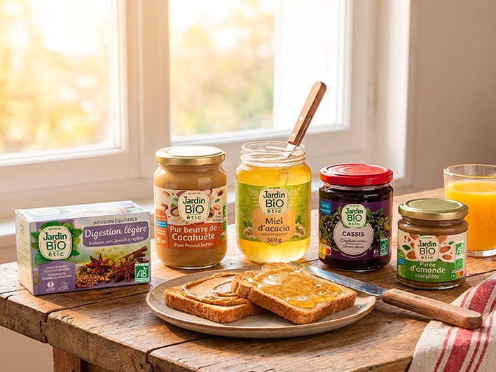 Offre petit-déjeuner de rentrée Jardin BiO