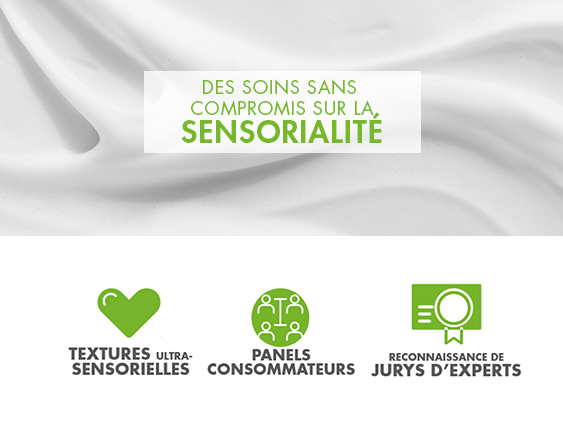Des soins sans compromis sur la sensorialité : Textures ultra-sensorielles, panels consommateurs, reconnaissance de jury d'experts